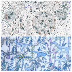 リバティ ウィルトシャー フレーズ 絵本バッグ レッスンバッグ