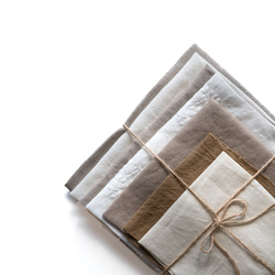 【creema限定】日本のリネン/大きなはぎれセット300ｇ以上　送料無料 2枚目の画像