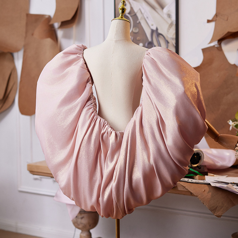 ケープ 袖カバー ピンク 可愛い DIY 肩飾り ドレスアクセサリー パーティー 花嫁/ウェディングドレス DTY351