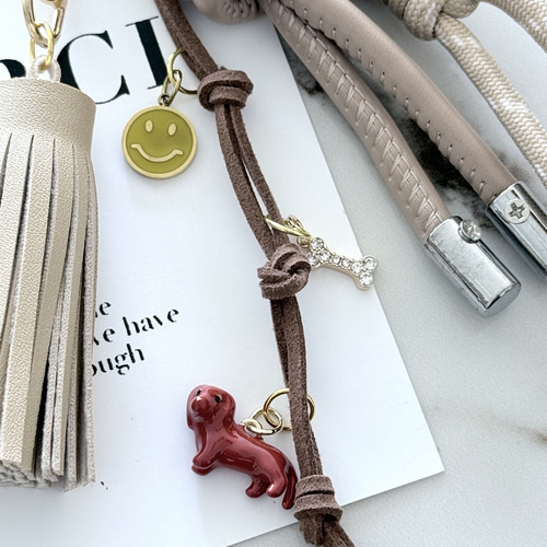 じゃらじゃらキーホルダー バッグチャーム キーチャーム バッグ