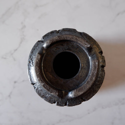 4号鉄砂黒鉢266　塊根植物　アガベ　多肉植物　盆栽　植木鉢　作家鉢　鉢皿　沖縄 7枚目の画像