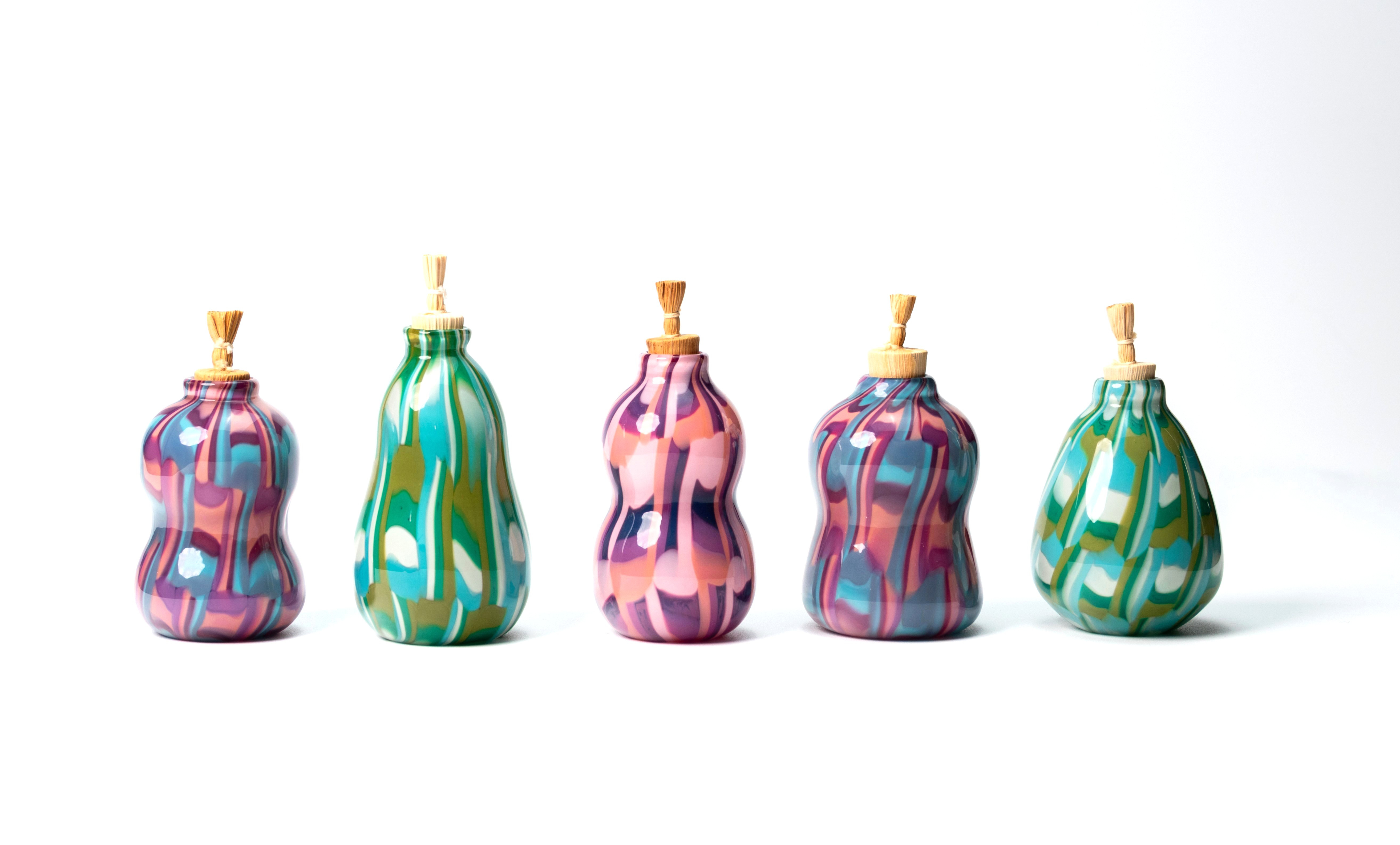 モザイク振出し　一輪挿しとしても可愛い