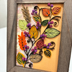 ペーパークイリングキット　Autumn leaves 2枚目の画像