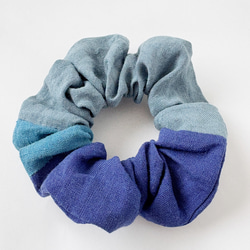 １点物☆ベルギーリネンのシュシュ☆ 3枚目の画像