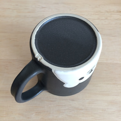 シロクマのマグ（黒ｃ） 5枚目の画像