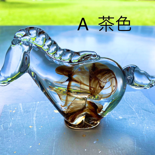 丹陽作　馬　置物　ガラス Amazon.co.jp: TBCML 青い幻想的な馬ガラス彫刻家の装飾像現代