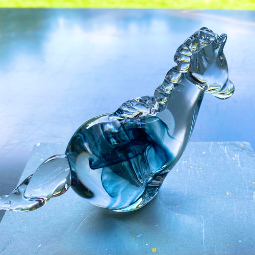 手作りガラスの馬 2026 干支の置物 その他置物 ガラス日和 通販