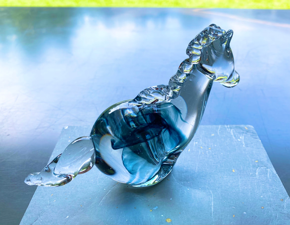 手作りガラスの馬　2026 干支の置物 8枚目の画像