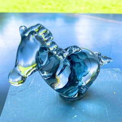 手作りガラスの馬　2026 干支の置物 7枚目の画像