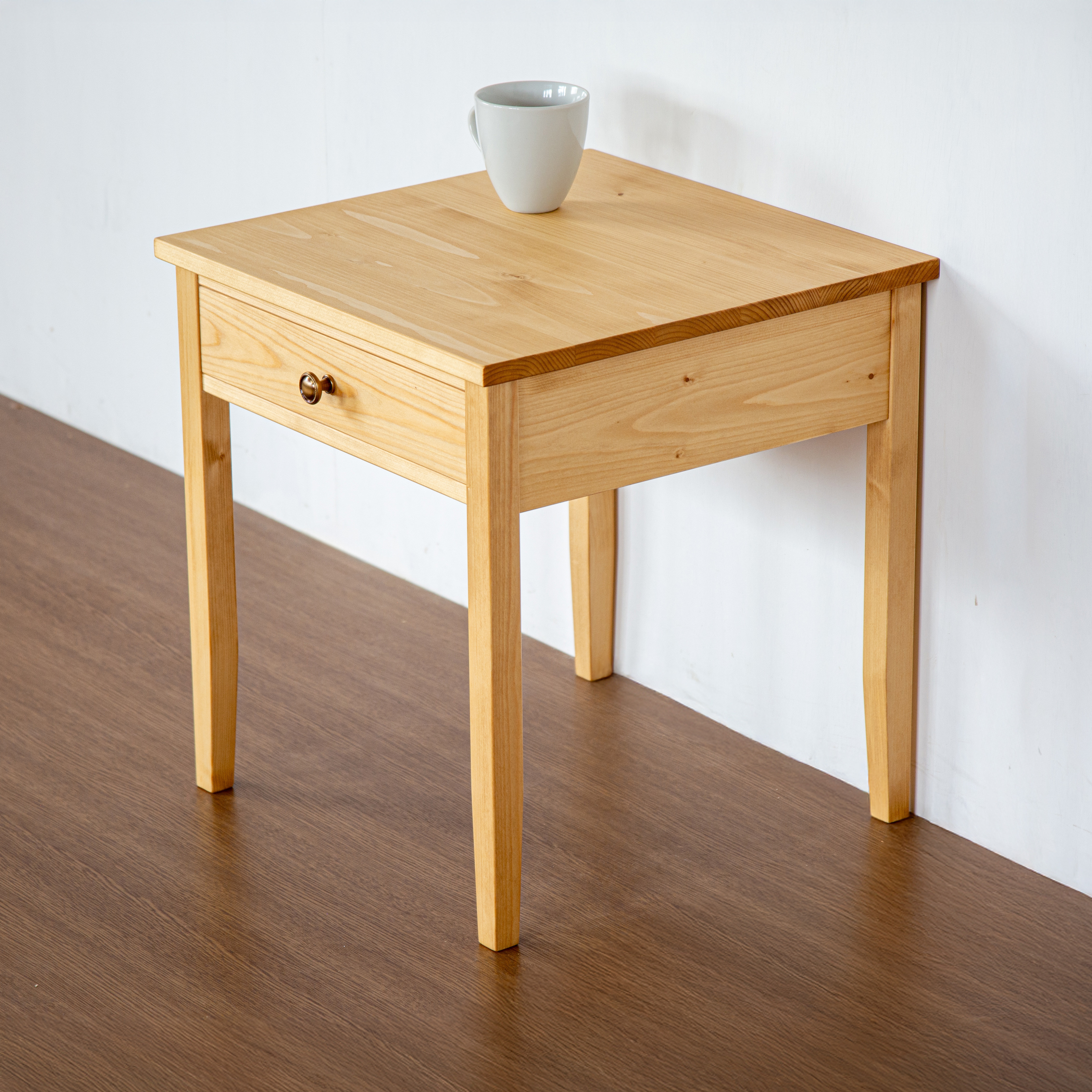 サイドテーブル／ライトブラウン