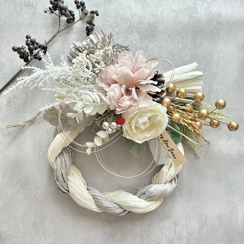 しめ縄リースNo.3 しめ縄 リースNo.3