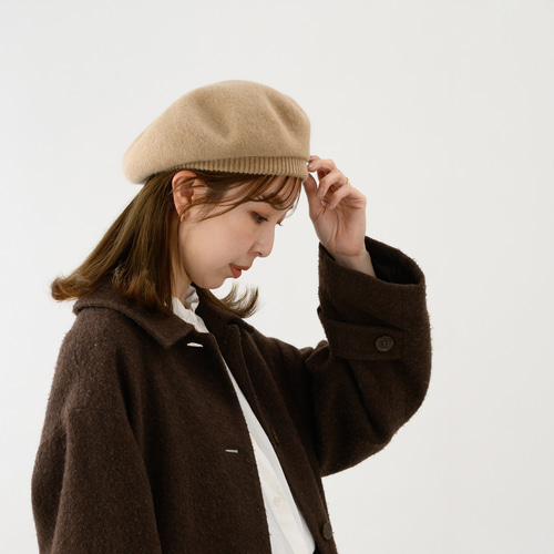 セリア Celia リブベレー 起毛ウール ベレー帽 YOKOI BERET [YO-BR019