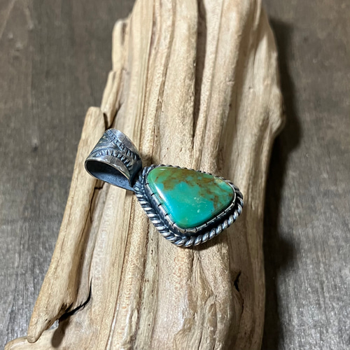 ロイストン ターコイズ トルコ石 シルバー ネックレス ペンダント