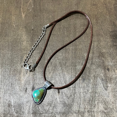 ロイストン ターコイズ トルコ石 シルバー ネックレス ペンダント