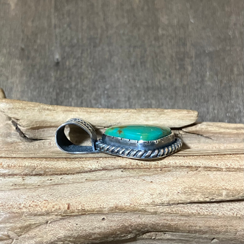 ロイストン ターコイズ トルコ石 シルバー ネックレス ペンダント