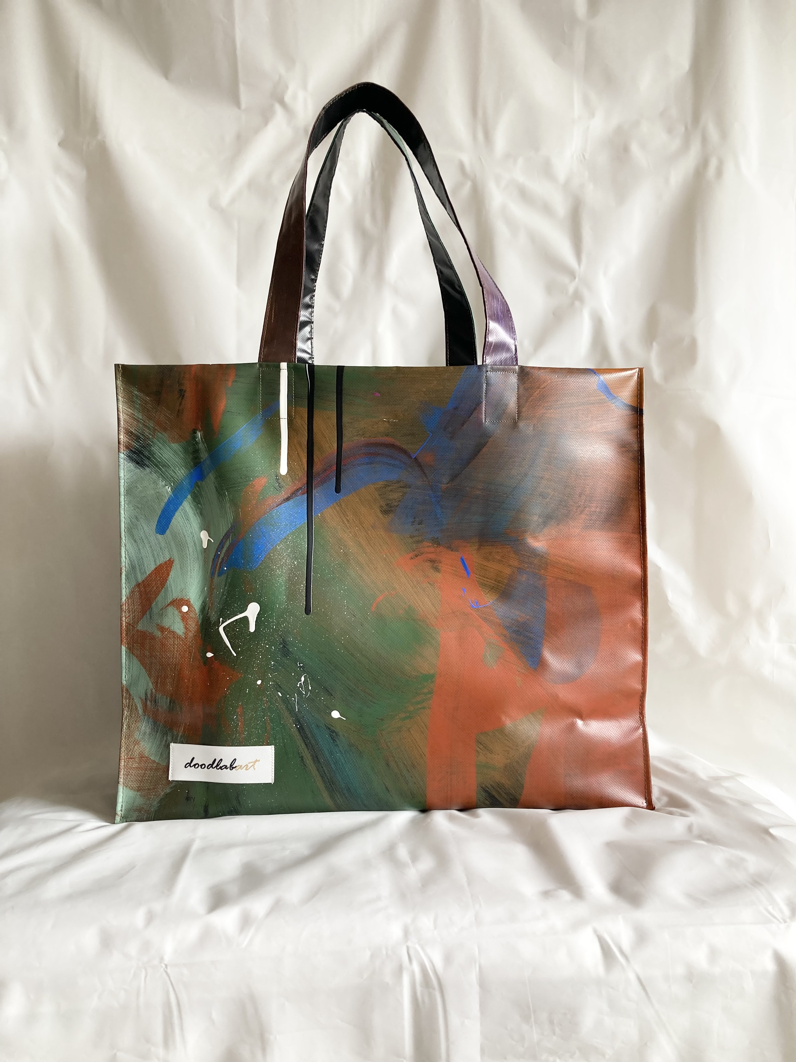 【ペイントトート　肩掛けタイプ　XLサイズ　STXL800】