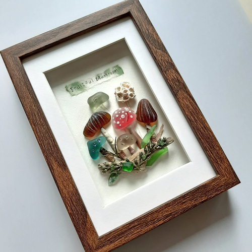 シーグラスアート☆木の実のモリモリツリー☆ b3525ae67202e7d33df57405aeb28c