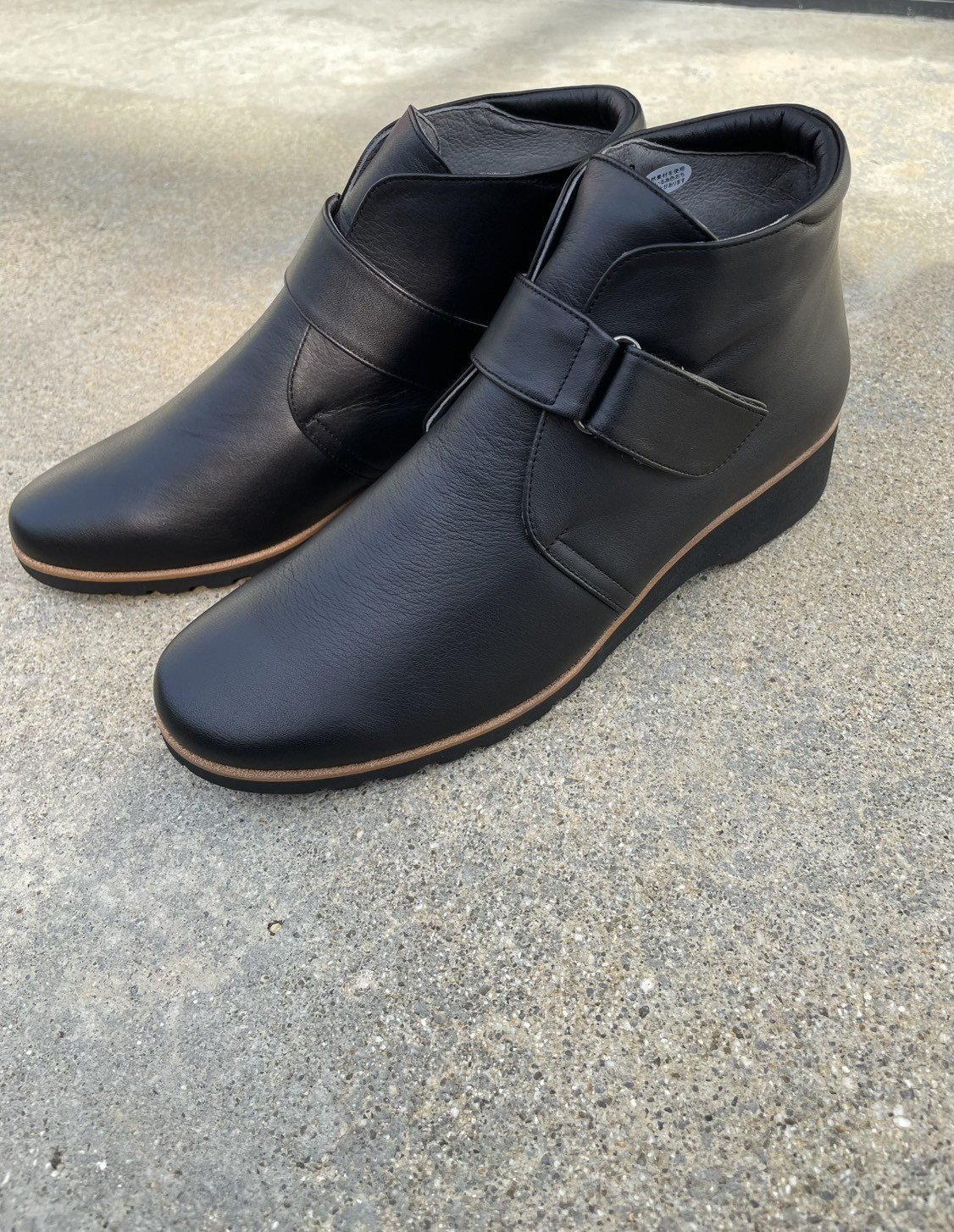 【アシオト】神戸の靴職人が作った♪超軽量・純国産レザーベルトブーツ(A91231)