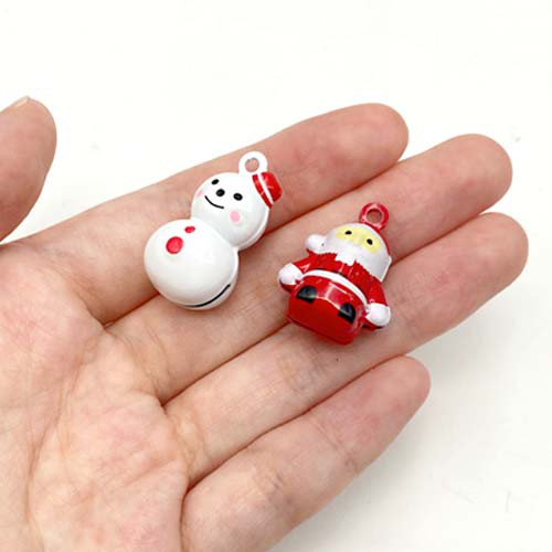 鈴 サンタ 雪だるま ゆきだるま 雪 冬 サンタさん サンタクロース