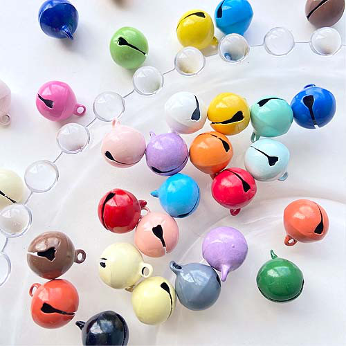 鈴 カラフル すず スズ 和風 宝来鈴 ストラップ 金具 パーツ