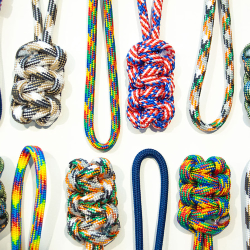 パラコード（4mm）ジッパータブペア Paracord Zipper Pair