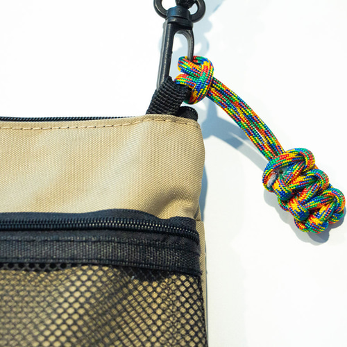 パラコード（4mm）ジッパータブペア Paracord Zipper Pair