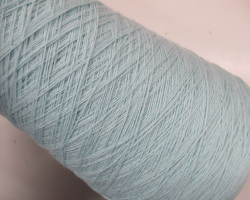 2/26番手 カシミヤ10ウール90 サックスブルー570g j18 毛糸 間島福平