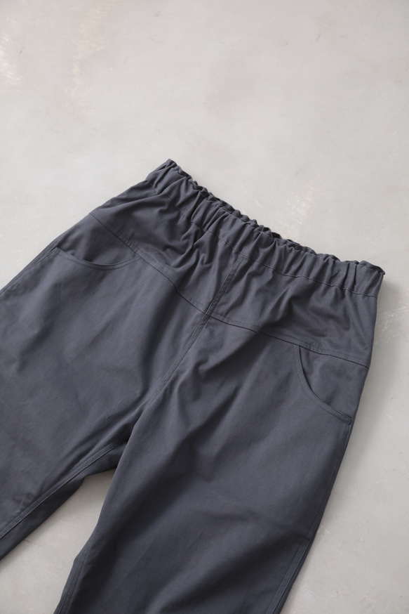 Momo pants / charcoal 7枚目の画像