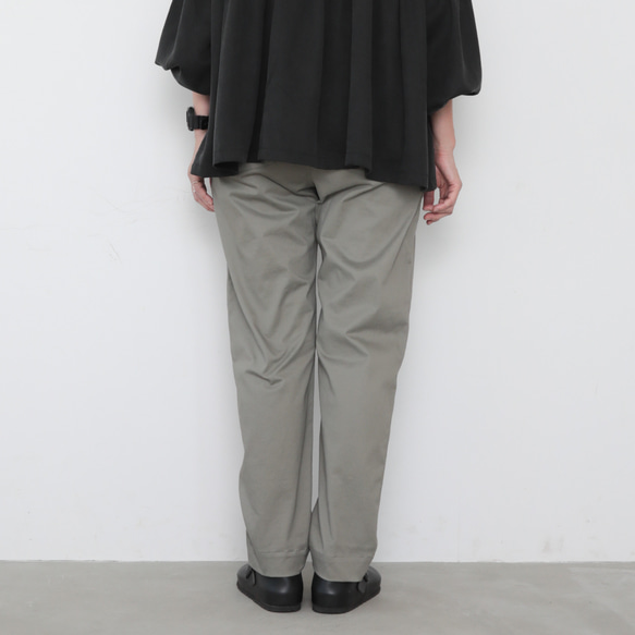 Momo pants / khaki 6枚目の画像