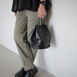 Momo pants / khaki 3枚目の画像