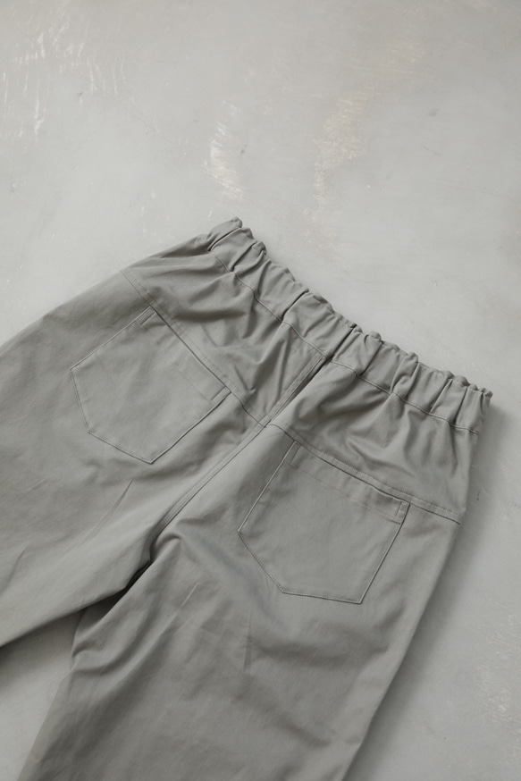 Momo pants / khaki 9枚目の画像