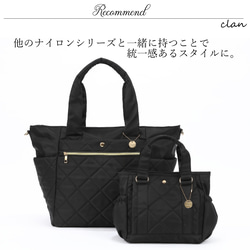 【15%off タイムセール】高級ナイロンビッグトート　2way マザーズバッグ　旅行　通勤通学　お出かけ 9枚目の画像