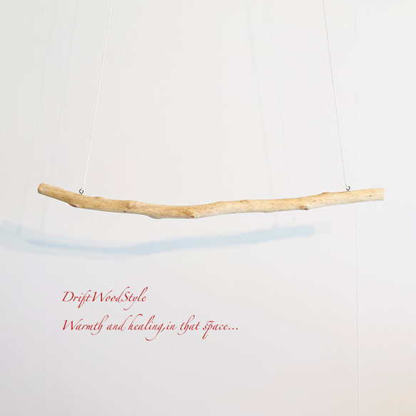 80ｃｍサイズのシンプルな流木のハンガーラック 衣装掛け ハンギング 吊り下げ N6 7枚目の画像