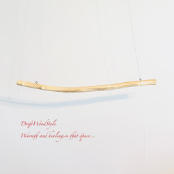 80ｃｍサイズのシンプルな流木のハンガーラック 衣装掛け ハンギング 吊り下げ N8 7枚目の画像