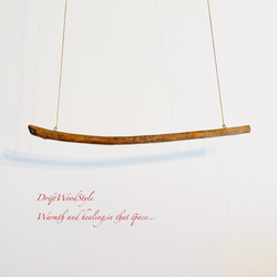 80ｃｍサイズのシンプルな流木のハンガーラック 衣装掛け ハンギング 吊り下げ N9 7枚目の画像