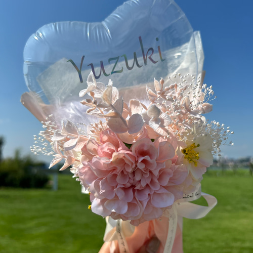 バルーンフラワー 成人式 卒業式 選べるカラー 誕生日 お祝い 発表会