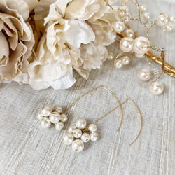 【luxury pearl pierce】 8枚目の画像