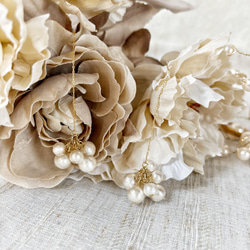 【luxury pearl pierce】 3枚目の画像