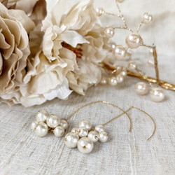 【luxury pearl pierce】 6枚目の画像