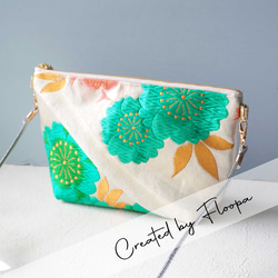 着物帯リメイク✧ショルダーバッグ ポシェット Floopa 通販 18862677