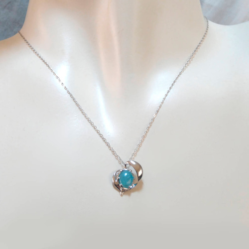 パライバトルマリン 1.44ct 1カラット 超え プラチナ ペンダント PT900