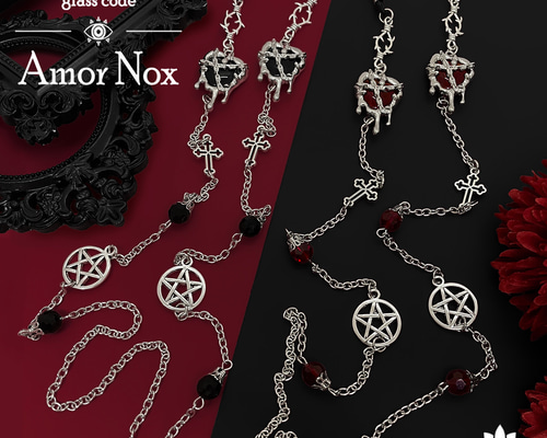 ftw メガネチェーンとハートのイヤリング 754f718d895e6165c142c98fcf5dd1