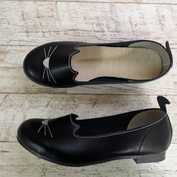 可愛いネコちゃん♪♪　大人も履ける　尻尾もついてる♪♪　幅広対応　フラット　柔らか　ニャンプス　No.119 7枚目の画像