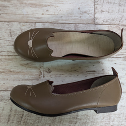 可愛いネコちゃん♪♪　大人も履ける　尻尾もついてる♪♪　幅広対応　フラット　柔らか　ニャンプス　No.119 9枚目の画像