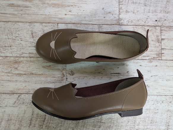 可愛いネコちゃん♪♪　大人も履ける　尻尾もついてる♪♪　幅広対応　フラット　柔らか　ニャンプス　No.119 9枚目の画像