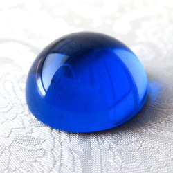 【一点物】高品質✨ タンザナイト ルース カボション ✩.*˚ タンザナイト【29】ルース・カボション（14×11.5mm）