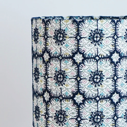 ◆HappyLamp◆Sサイズ/ミナペルホネン/アネモネ/ネイビー/スタンドランプ/秋限定2025 6枚目の画像