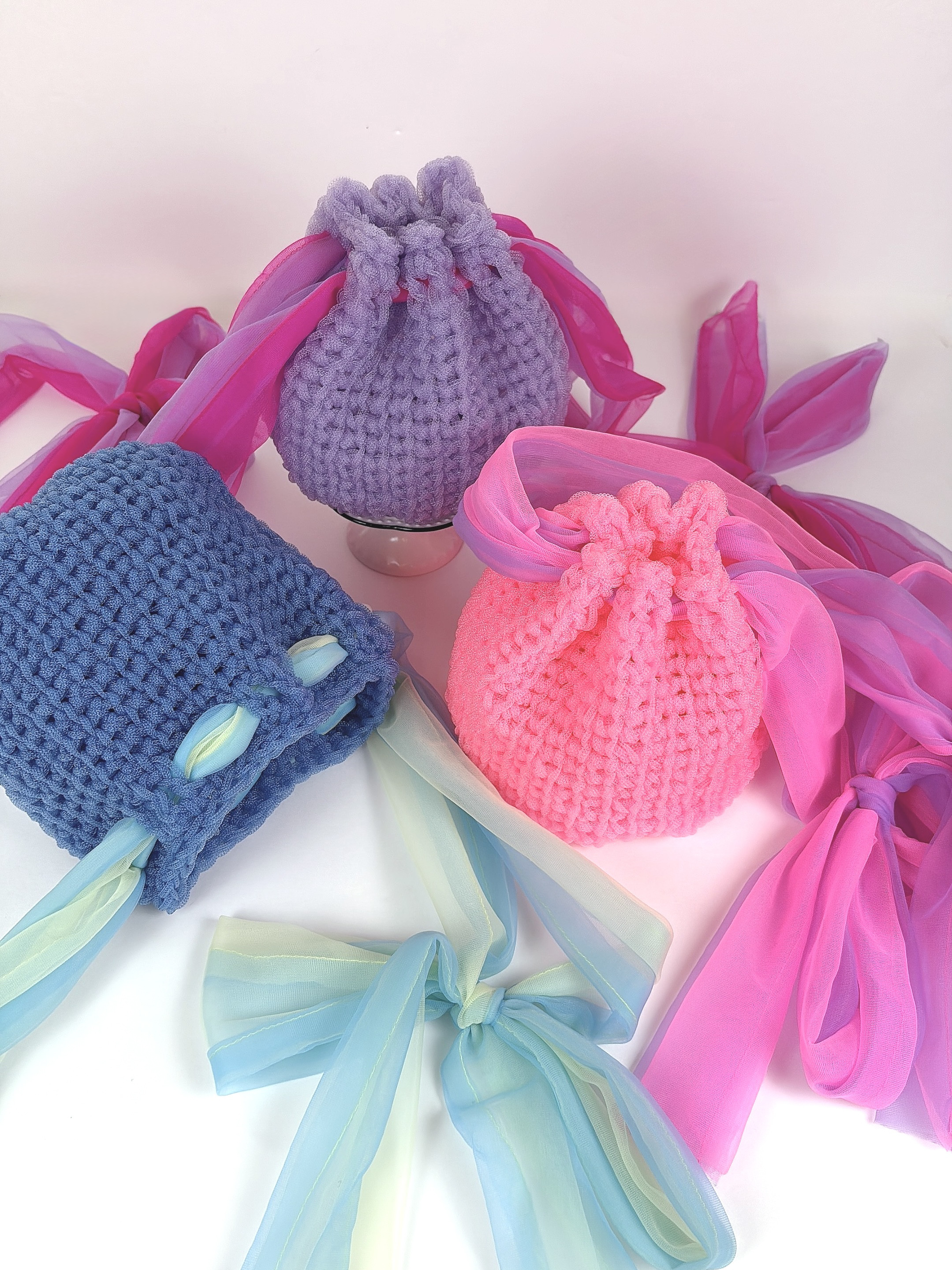 ころんと巾着バッグ