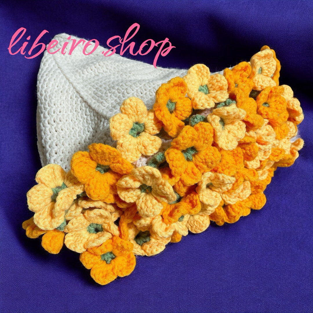 【新作】花束ブランケット ラグ マルチカバー【受注製作】