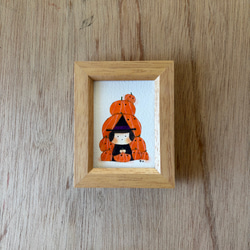 ぷうあさま専用（原画）ジャック・オー・ランタンの家【A5／水彩画／#2630】 ぷうあさま専用（原画）ジャック・オー・ランタンの家【A5／水彩画